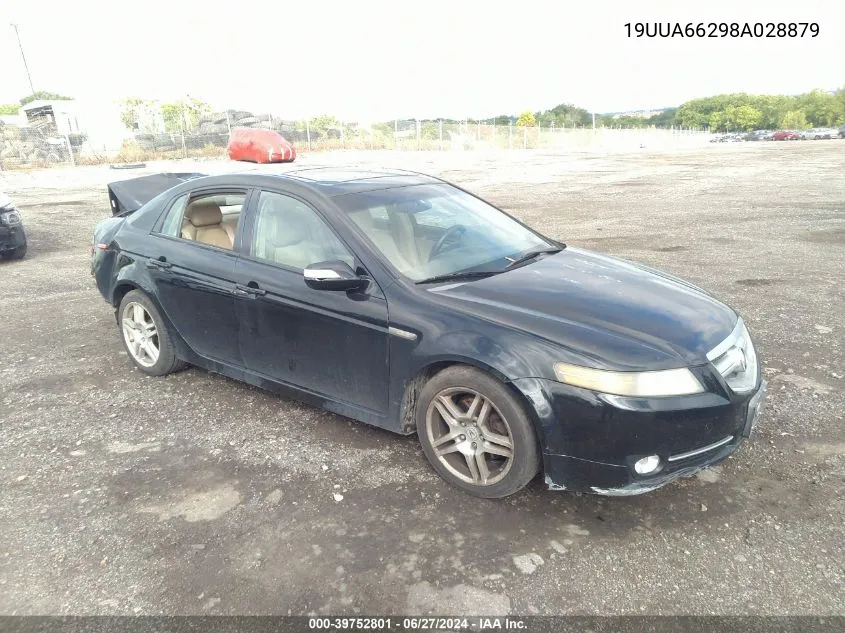 2008 Acura Tl 3.2 VIN: 19UUA66298A028879 Lot: 39752801