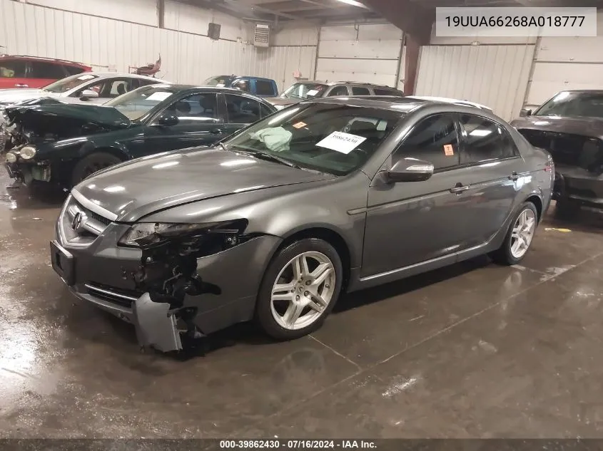 19UUA66268A018777 2008 Acura Tl 3.2