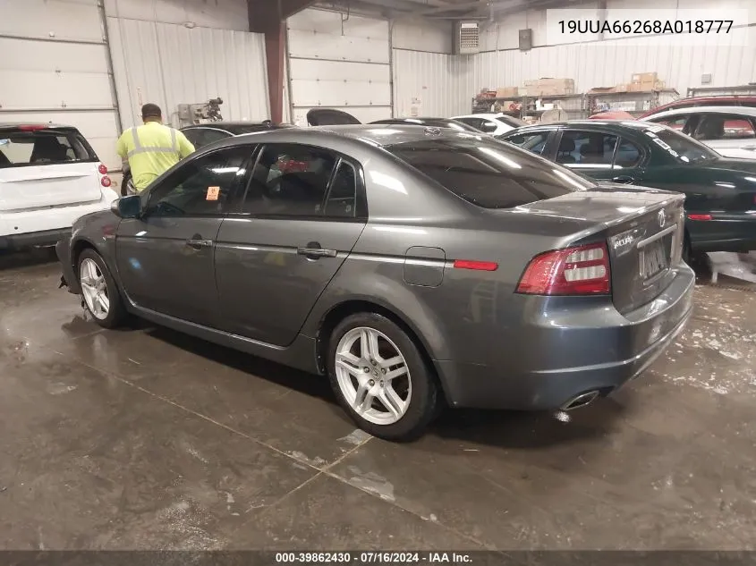 19UUA66268A018777 2008 Acura Tl 3.2