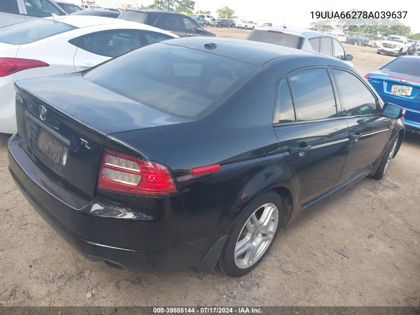 19UUA66278A039637 2008 Acura Tl 3.2