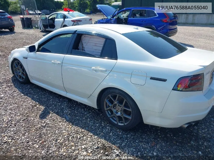 19UUA76588A055040 2008 Acura Tl Type S