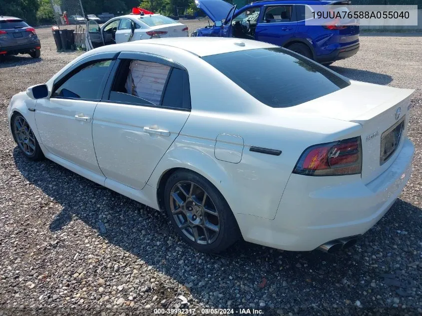 19UUA76588A055040 2008 Acura Tl Type S