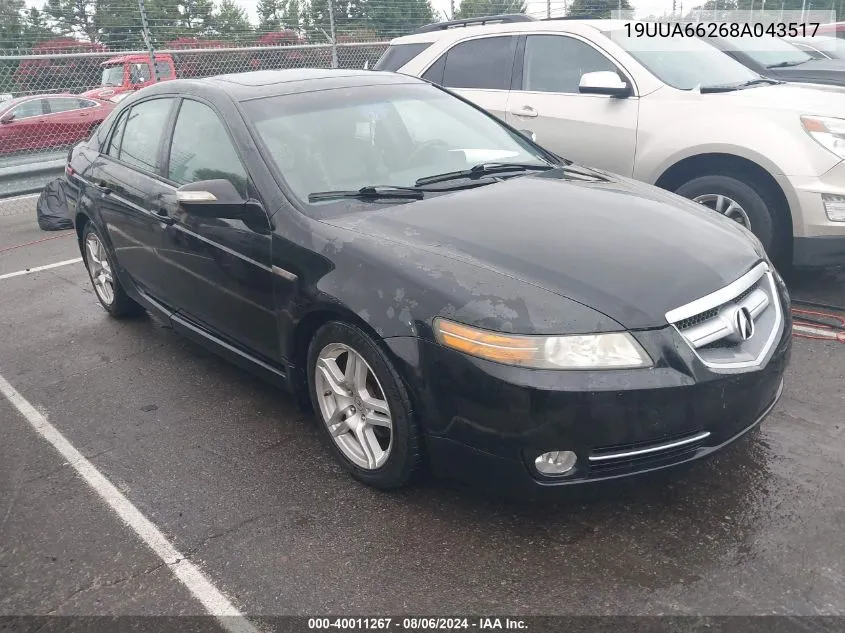 19UUA66268A043517 2008 Acura Tl 3.2