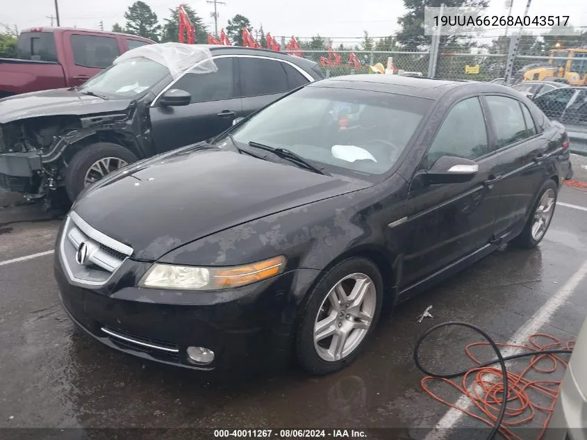 19UUA66268A043517 2008 Acura Tl 3.2