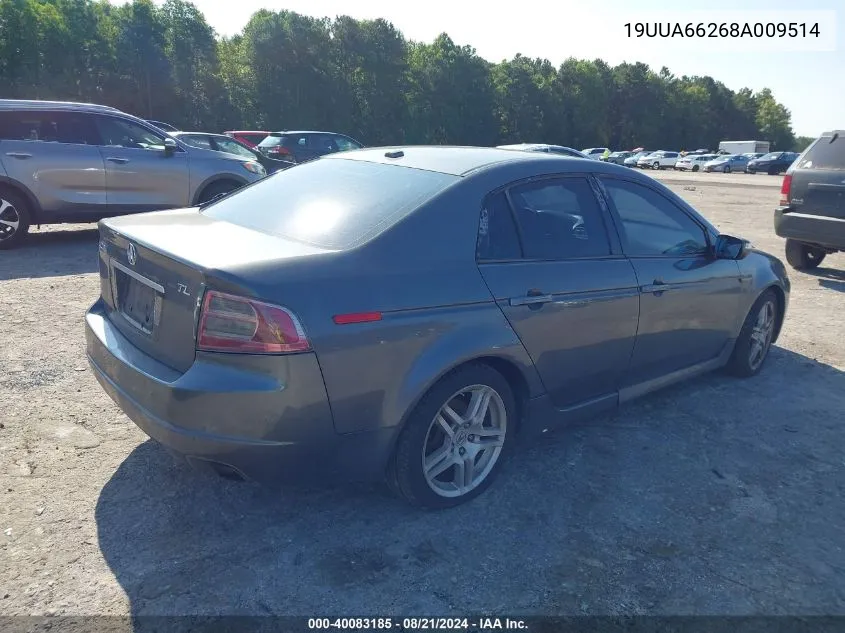 19UUA66268A009514 2008 Acura Tl 3.2