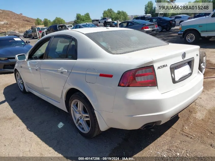 2008 Acura Tl 3.2 VIN: 19UUA66288A015248 Lot: 40147256