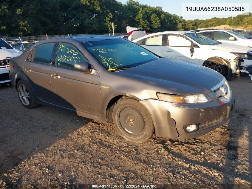 19UUA66238A050585 2008 Acura Tl 3.2