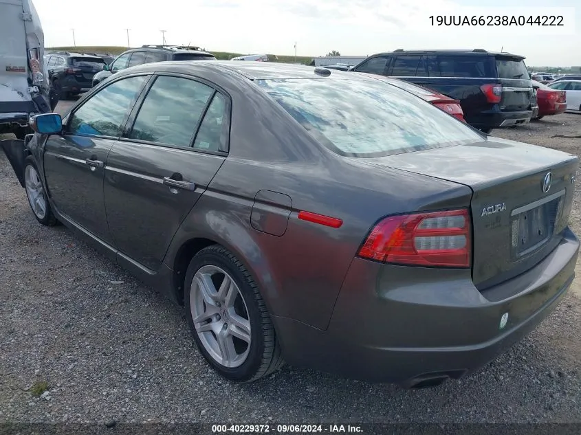 19UUA66238A044222 2008 Acura Tl 3.2