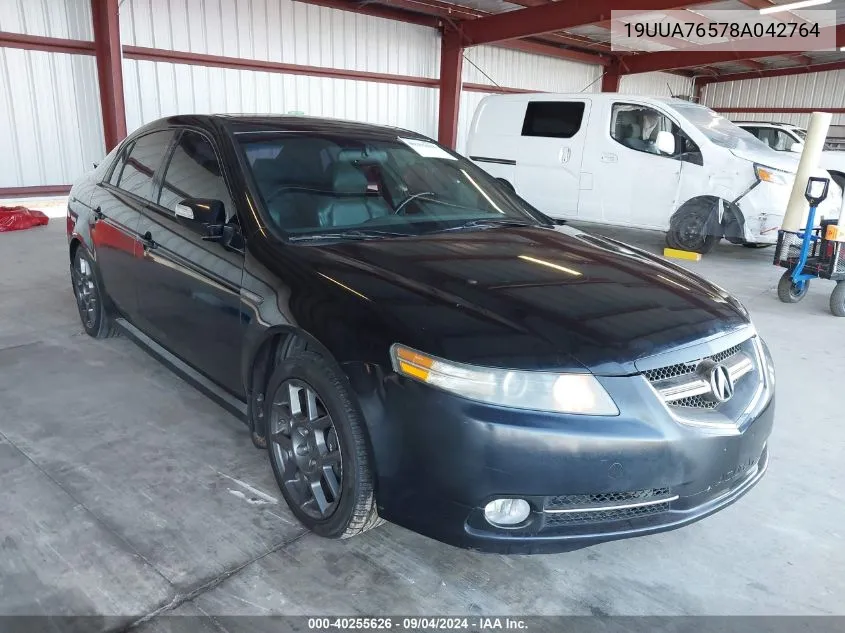 19UUA76578A042764 2008 Acura Tl Type S