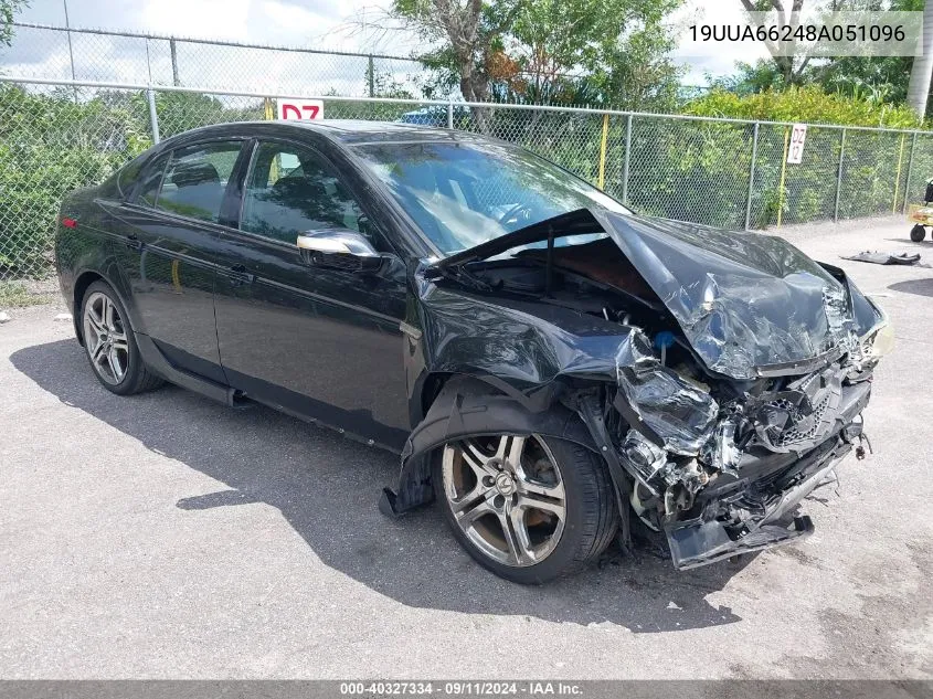 19UUA66248A051096 2008 Acura Tl 3.2