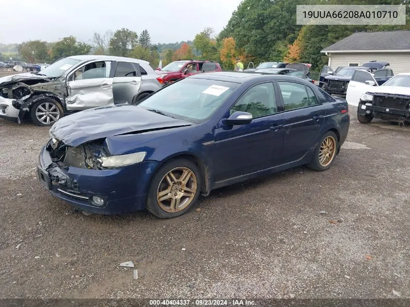 2008 Acura Tl 3.2 VIN: 19UUA66208A010710 Lot: 40404337