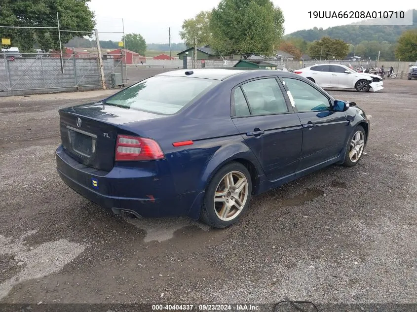 2008 Acura Tl 3.2 VIN: 19UUA66208A010710 Lot: 40404337