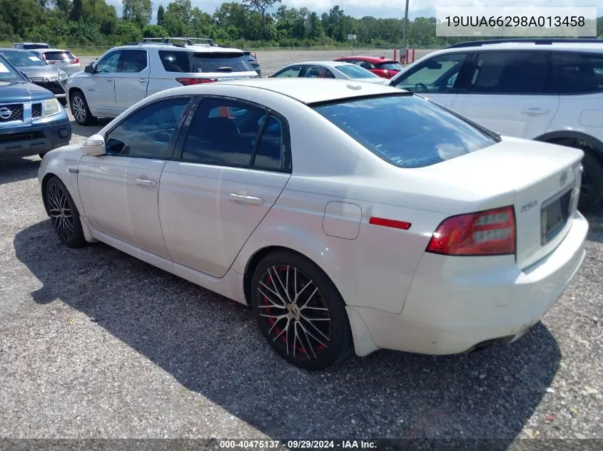 2008 Acura Tl VIN: 19UUA66298A013458 Lot: 40475137