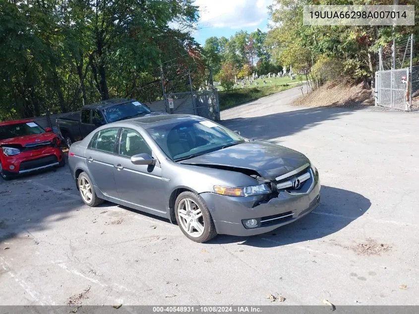 2008 Acura Tl 3.2 VIN: 19UUA66298A007014 Lot: 40548931