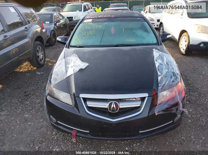 2008 Acura Tl Type S VIN: 19UUA76548A015084 Lot: 40661828