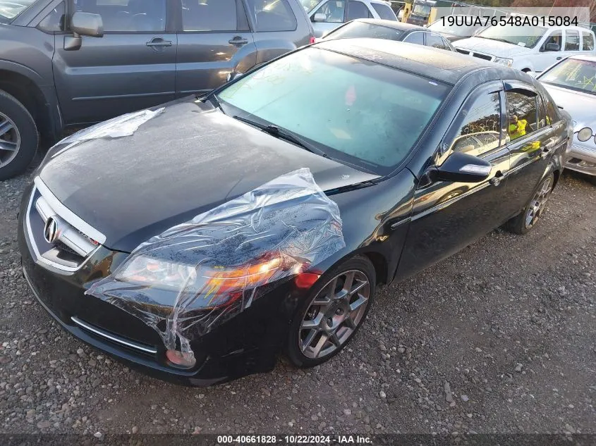 2008 Acura Tl Type S VIN: 19UUA76548A015084 Lot: 40661828