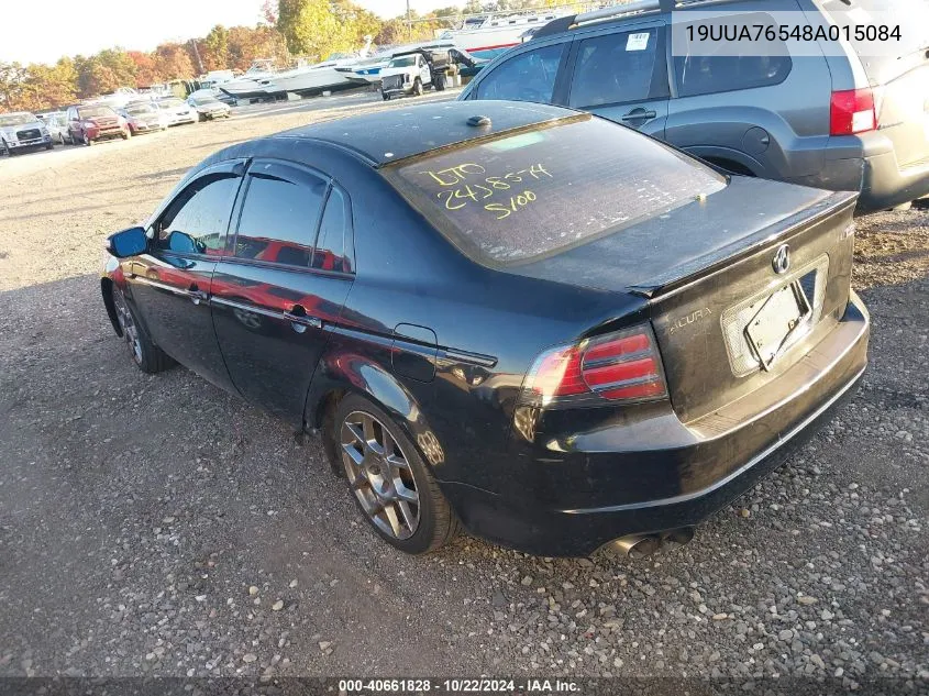 2008 Acura Tl Type S VIN: 19UUA76548A015084 Lot: 40661828