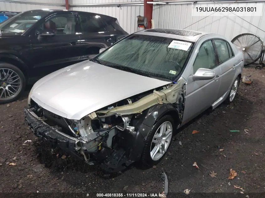 19UUA66298A031801 2008 Acura Tl 3.2