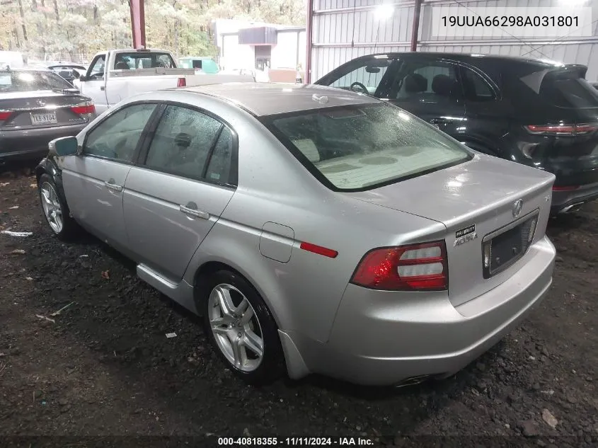 19UUA66298A031801 2008 Acura Tl 3.2