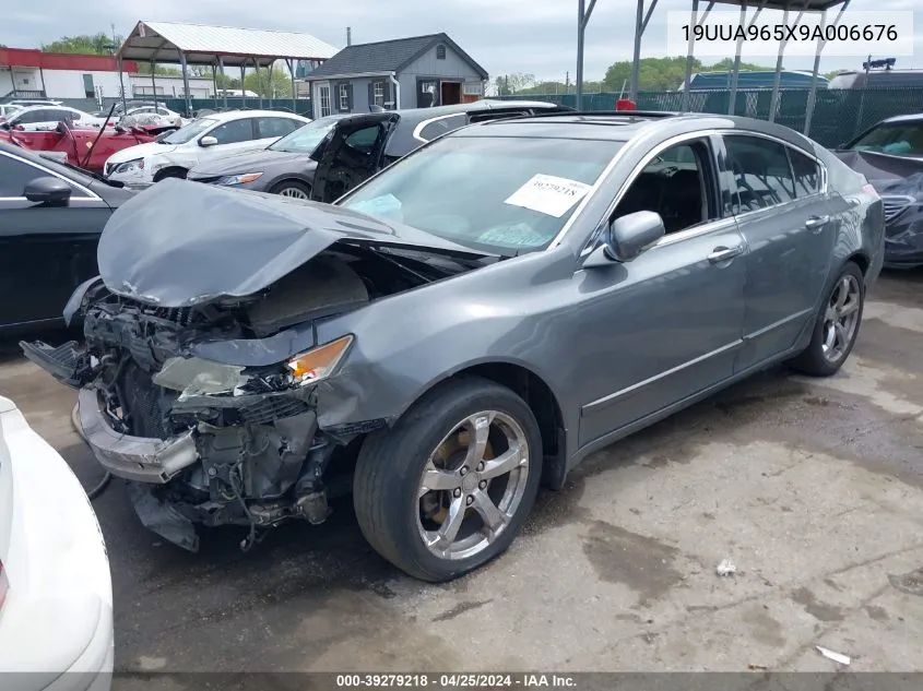 2009 Acura Tl 3.7 VIN: 19UUA965X9A006676 Lot: 39279218