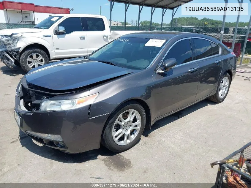 19UUA86589A013135 2009 Acura Tl 3.5