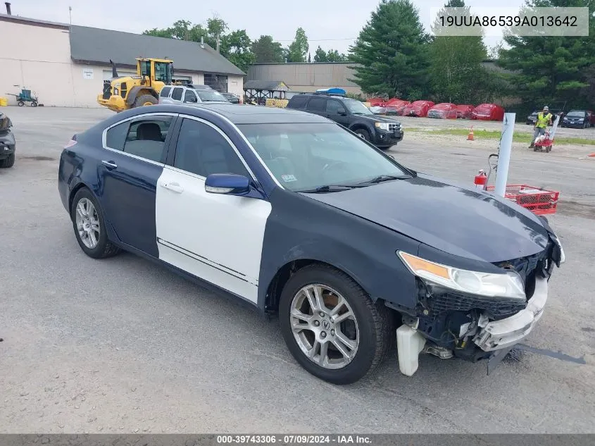 2009 Acura Tl 3.5 VIN: 19UUA86539A013642 Lot: 39743306