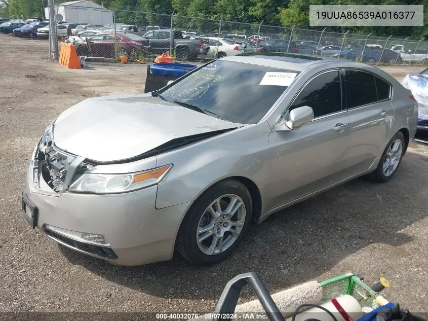 19UUA86539A016377 2009 Acura Tl 3.5