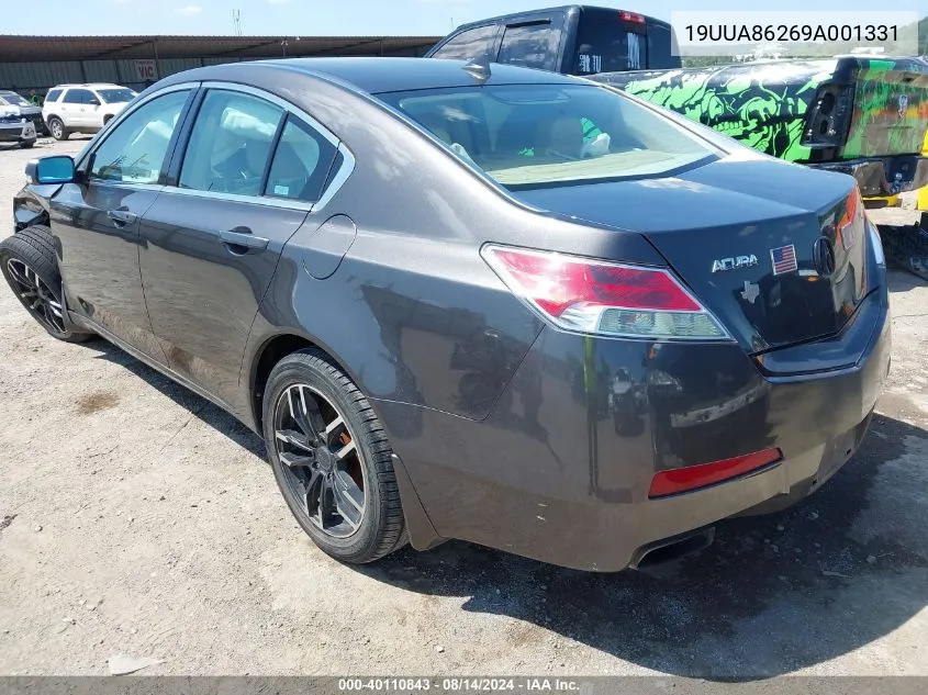 19UUA86269A001331 2009 Acura Tl 3.5