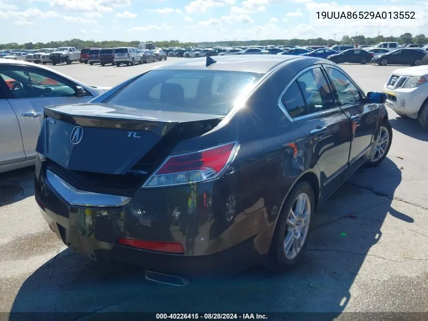 2009 Acura Tl 3.5 VIN: 19UUA86529A013552 Lot: 40226415