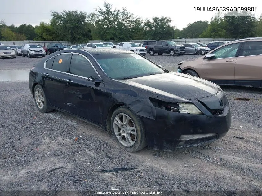 19UUA86539A009980 2009 Acura Tl