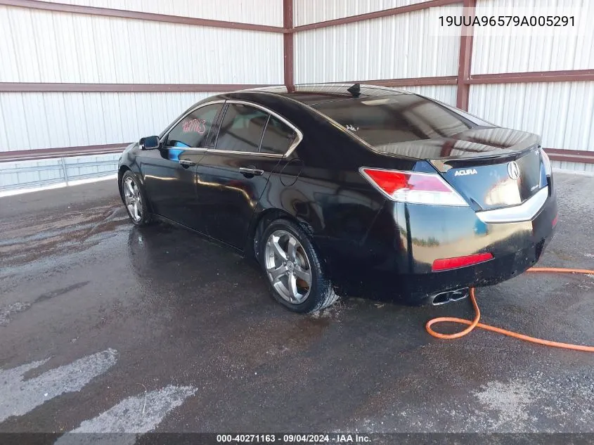 2009 Acura Tl 3.7 VIN: 19UUA96579A005291 Lot: 40271163