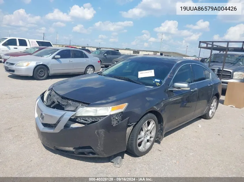 2009 Acura Tl 3.5 VIN: 19UUA86579A004426 Lot: 40328128