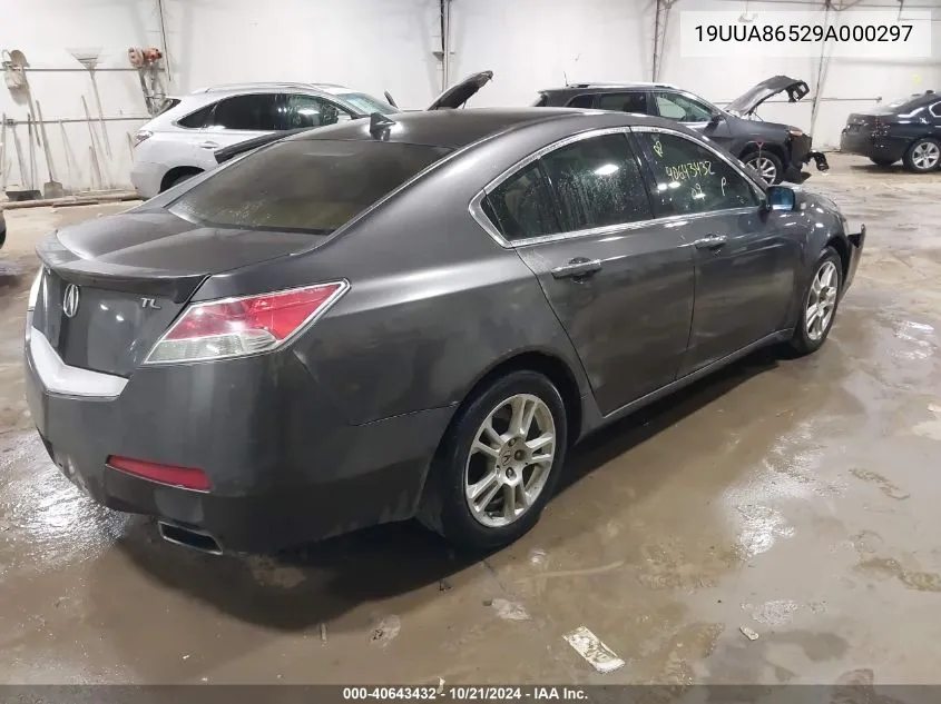 2009 Acura Tl VIN: 19UUA86529A000297 Lot: 40643432