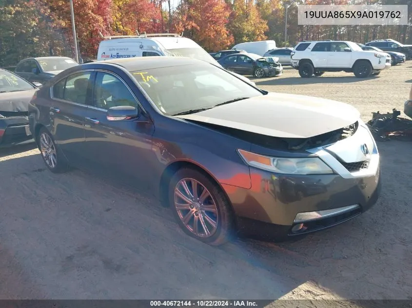 2009 Acura Tl 3.5 VIN: 19UUA865X9A019762 Lot: 40672144