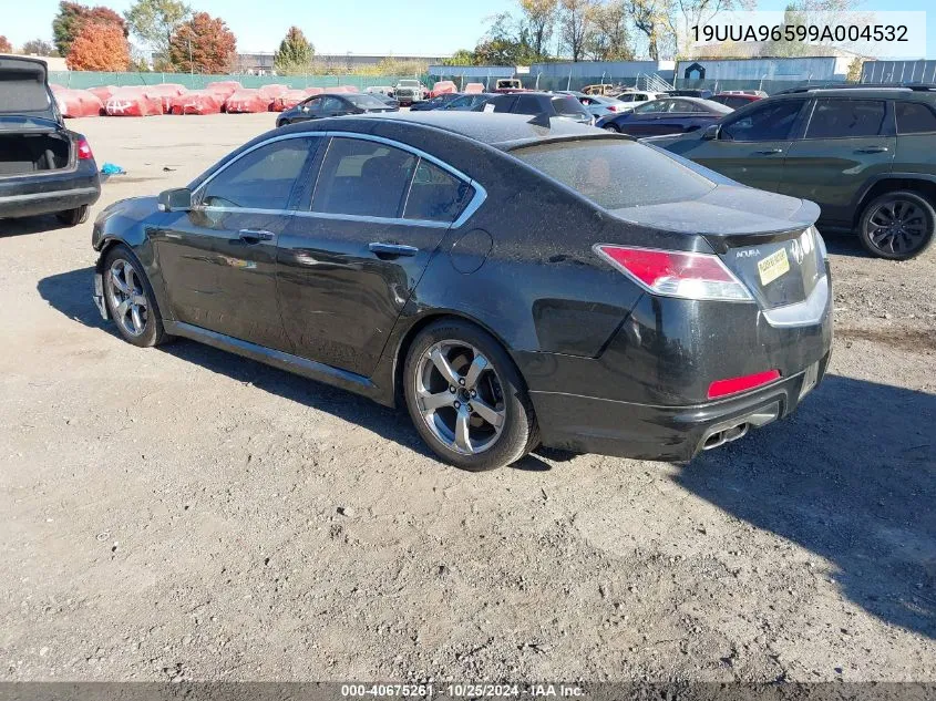 2009 Acura Tl 3.7 VIN: 19UUA96599A004532 Lot: 40675261