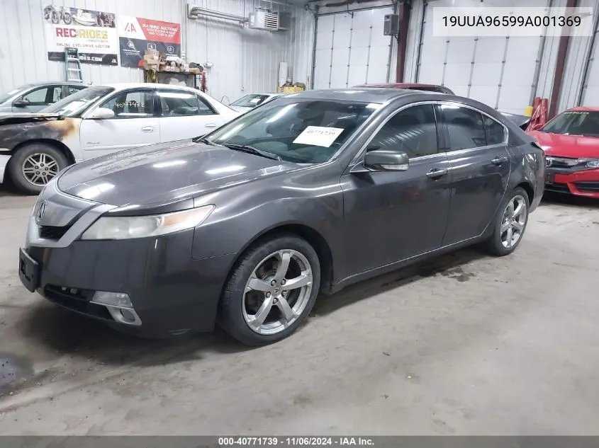 2009 Acura Tl 3.7 VIN: 19UUA96599A001369 Lot: 40771739