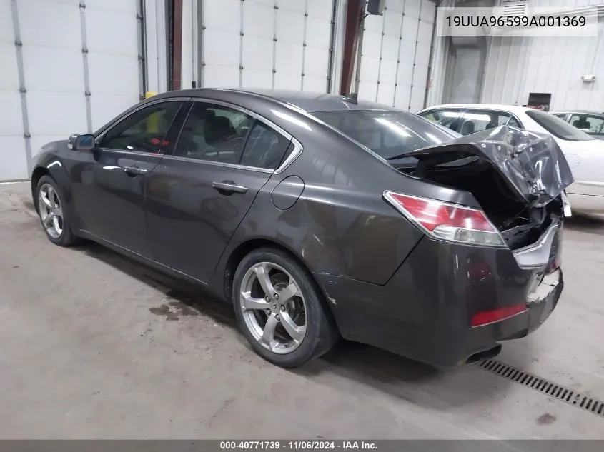 2009 Acura Tl 3.7 VIN: 19UUA96599A001369 Lot: 40771739