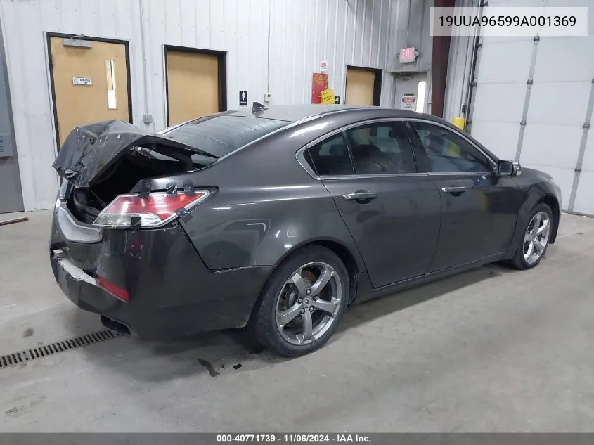 2009 Acura Tl 3.7 VIN: 19UUA96599A001369 Lot: 40771739