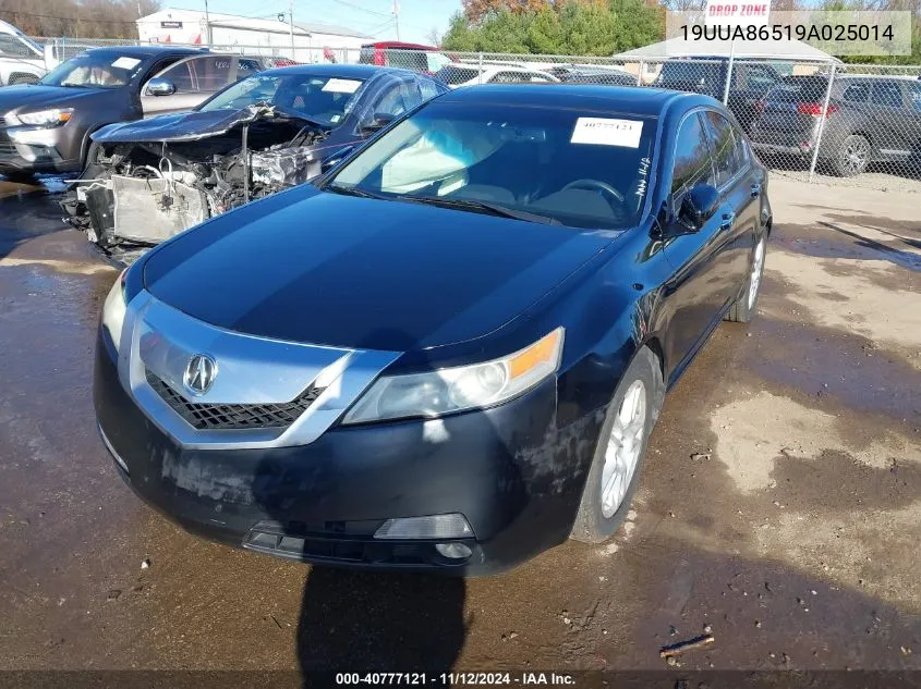 19UUA86519A025014 2009 Acura Tl 3.5