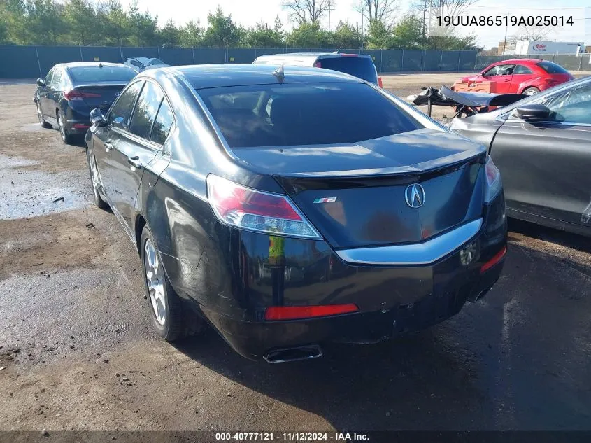 19UUA86519A025014 2009 Acura Tl 3.5