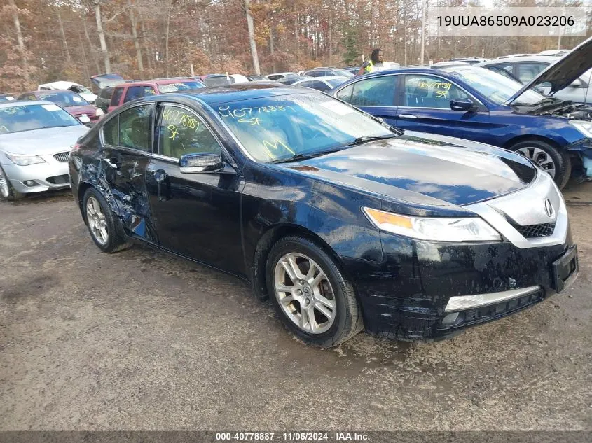 2009 Acura Tl 3.5 VIN: 19UUA86509A023206 Lot: 40778887