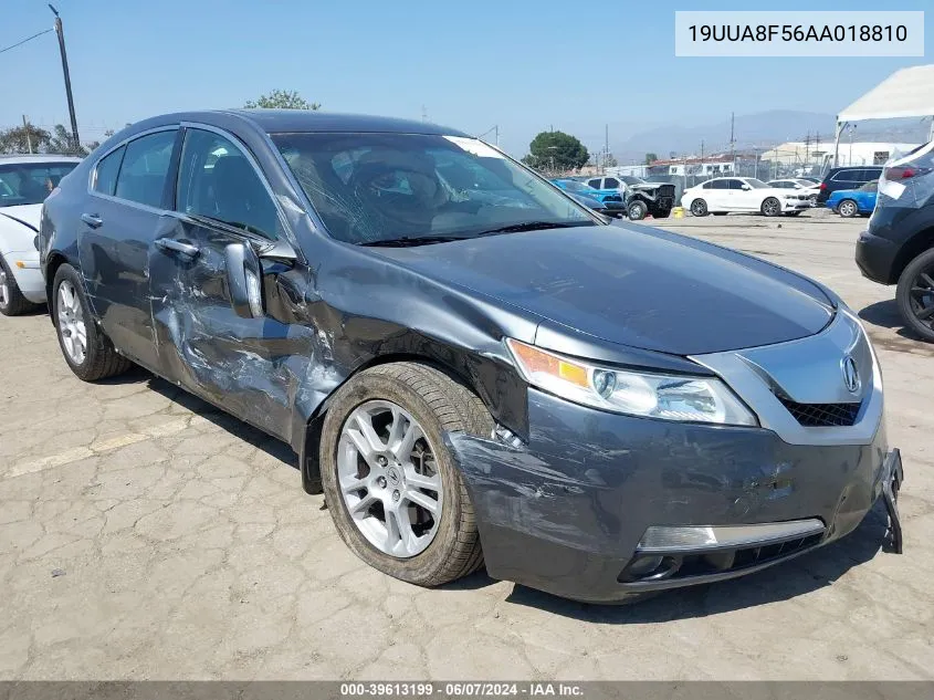 19UUA8F56AA018810 2010 Acura Tl 3.5