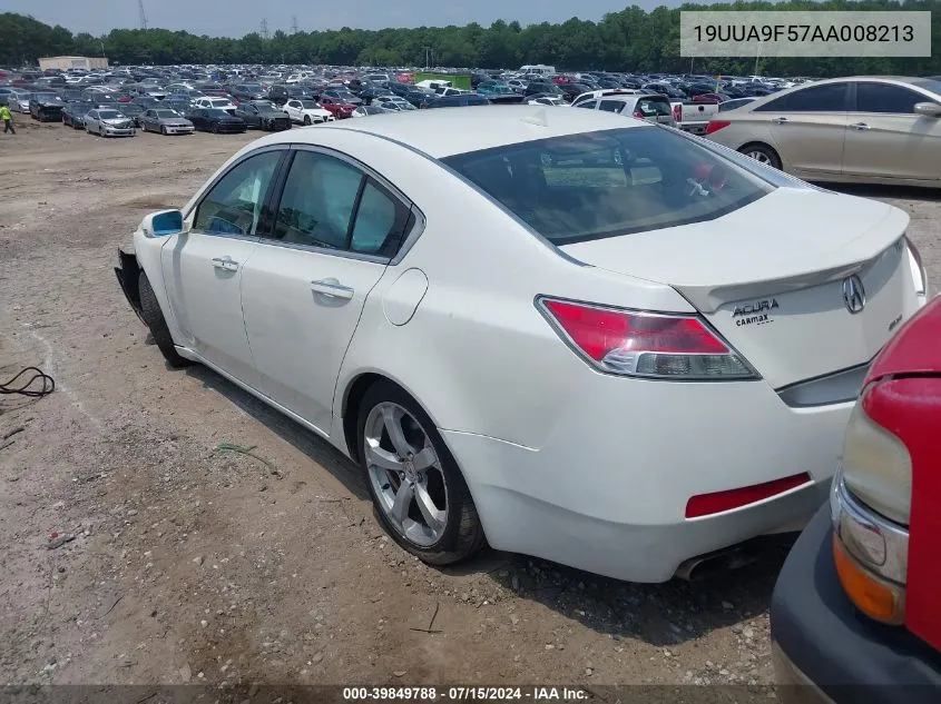 2010 Acura Tl 3.7 VIN: 19UUA9F57AA008213 Lot: 39849788