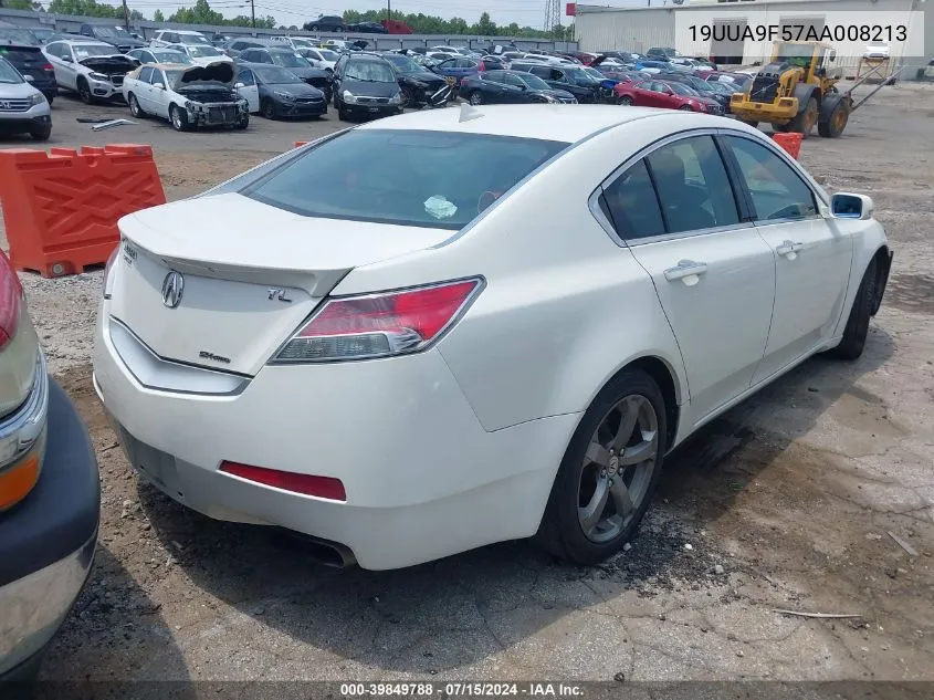 2010 Acura Tl 3.7 VIN: 19UUA9F57AA008213 Lot: 39849788