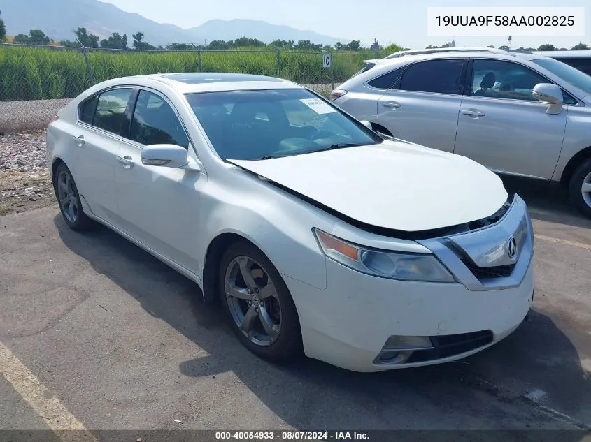 19UUA9F58AA002825 2010 Acura Tl 3.7