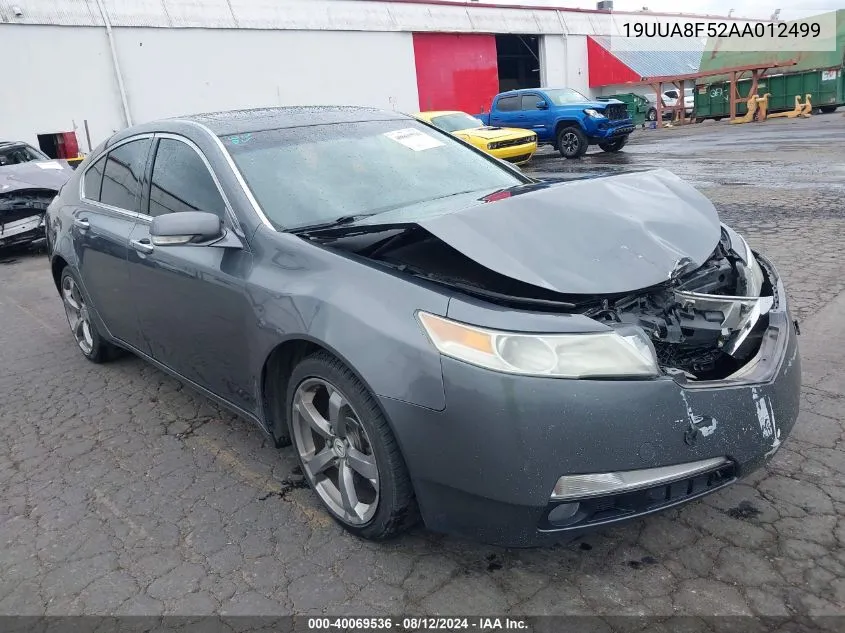 19UUA8F52AA012499 2010 Acura Tl 3.5