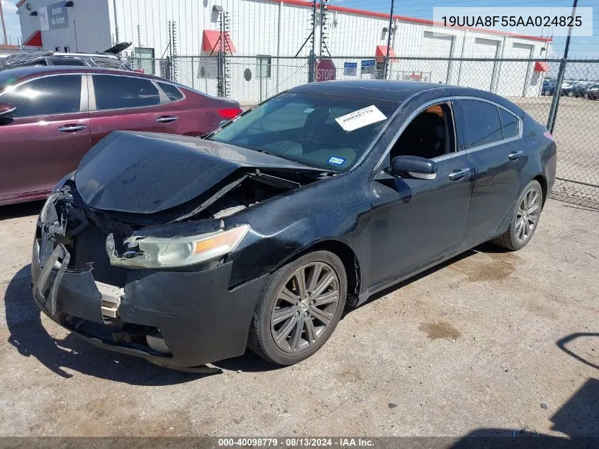 2010 Acura Tl 3.5 VIN: 19UUA8F55AA024825 Lot: 40098779