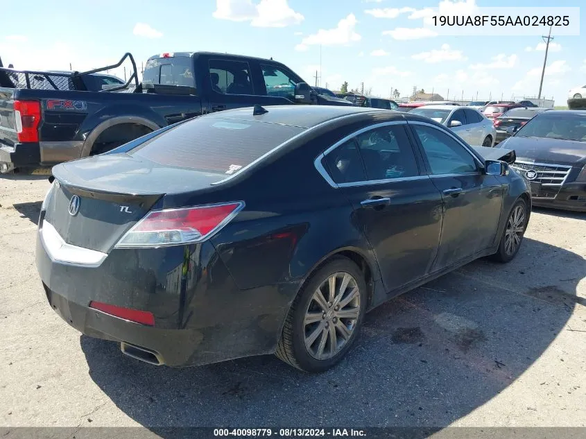 2010 Acura Tl 3.5 VIN: 19UUA8F55AA024825 Lot: 40098779