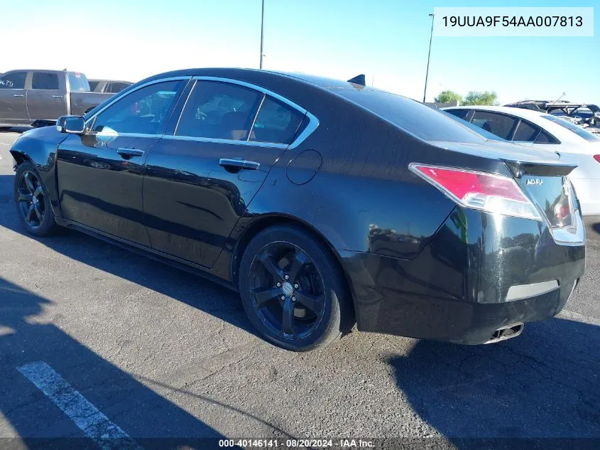 2010 Acura Tl 3.7 VIN: 19UUA9F54AA007813 Lot: 40146141