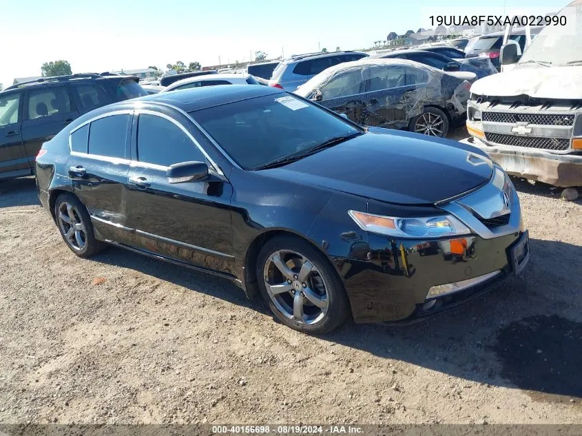 19UUA8F5XAA022990 2010 Acura Tl 3.5